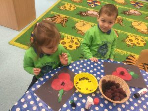 Nursery's learning about special days