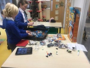 We are building a Lego Robot!