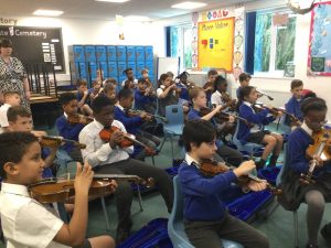 Year 4: Violinists in the making!